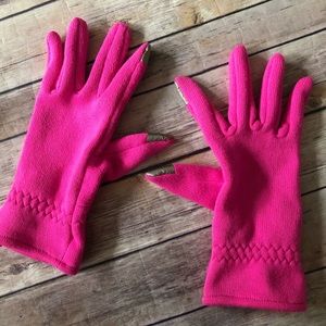 Hot Pink Gloves